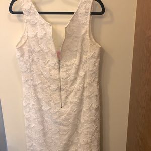 Lilly Pulitzer Kolby Resort White Boaty Lace Dress 8